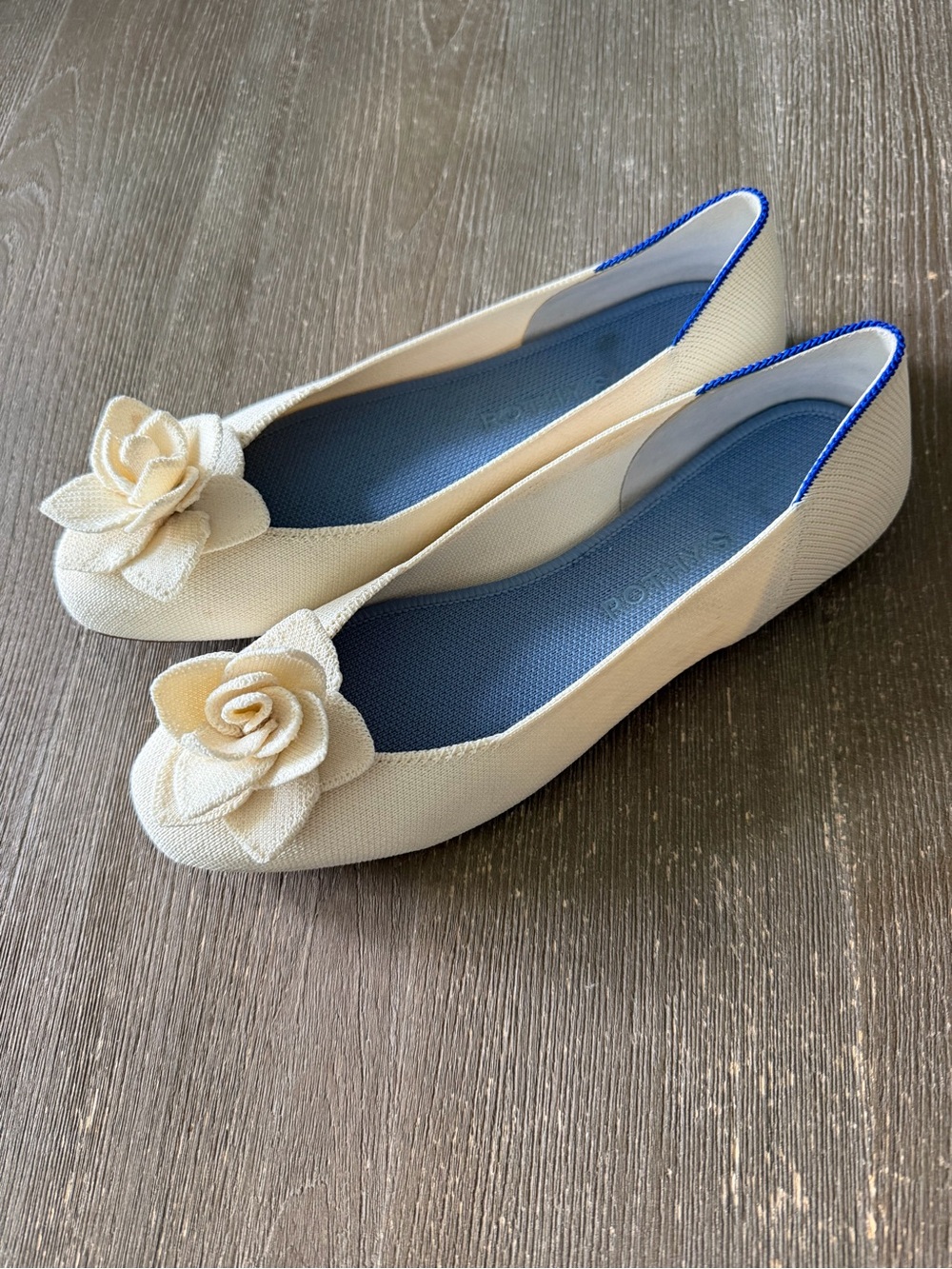 Rothy’s Ballet Flat - Cream Floral 8.5